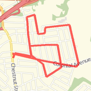 easy run w/ one hill
