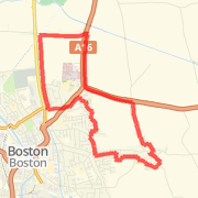 A 6.58 mi Bike Ride mapped on Thu May 16 2013