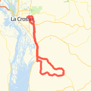 A 24.82 mi Bike Ride mapped on Thu May 16 2013