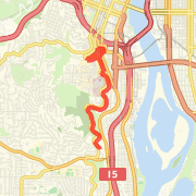 A 5.54 mi Run / Jog mapped on Thu May 16 2013