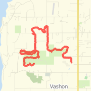 6.95mi run on 5/16/13