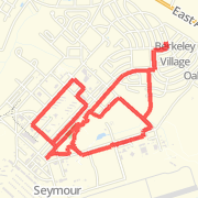 A 7.48 mi Run / Jog mapped on Fri May 17 2013