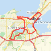 16 mile Wingra and Lakeshore Path