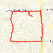 2.54mi dog walk on 5/17/13