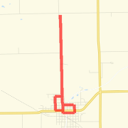 A run mapped on 08/05/2010