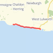 Lullworth, durdle door and beyond.