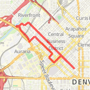 A 3.29 mi Walk mapped on Fri May 17 2013