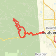 Downtown to Betasso Connector and Benjamin Loop
