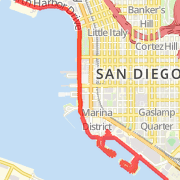 A 7.05 mi Run / Jog mapped on Fri May 17 2013