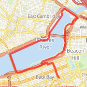 Charles River Loop (Copley to Mass Ave/Leverett Circle)