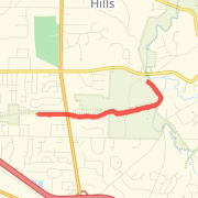 A run mapped on 08/07/2010