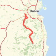 A 101.27 km Bike Ride mapped on Sat May 18 2013