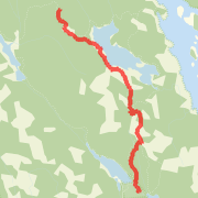 3.40 km Trail Run in Lake Echo on 2013-05-18 3:20 PM