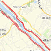 A 4.56 mi Run / Jog mapped on Sat May 18 2013