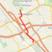 Quick run up to Holland Park and back