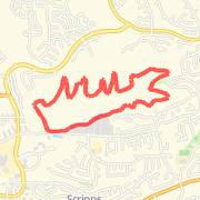 Lake Miramar route