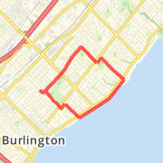 7km burlington (Lakeshore to Woodward)