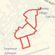 A 5.42 mi Run / Jog mapped on Sun May 19 2013