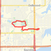 A 3.16 mi Run / Jog mapped on Sun May 19 2013