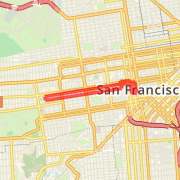 A 5.05 mi Run / Jog mapped on Sun May 19 2013