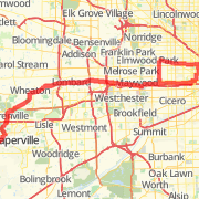 A  route mapped on Sun May 19 2013