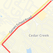 gaines school short run