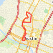 A 5.8 mi Run / Jog mapped on Sun May 19 2013