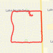 2.45mi dog walk on 5/19/13