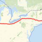 A 1436.06 km Walk mapped on Mon May 20 2013
