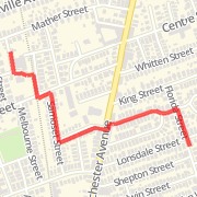A 0.97 km Walk mapped on Mon May 20 2013