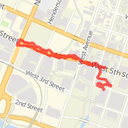 0.98mi run on 5/20/13