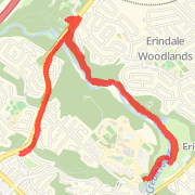 Perfect day to bike and get dark, 26C (f. 31C), partly cloudy, 23kmh SE, 101.4 kPa, 23300ft cei, 58%