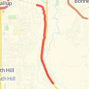 Puyallup to Orting 11.5 mile loop