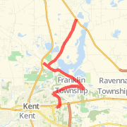 A 16.41 mi Bike Ride mapped on Mon May 20 2013