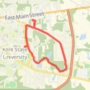 A 3.2 mi Run / Jog mapped on Mon May 20 2013