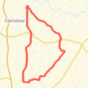 A ride mapped on 08/10/2010