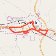A  route mapped on Tue May 21 2013