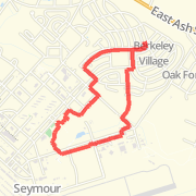 A 3.63 mi Run / Jog mapped on Tue May 21 2013