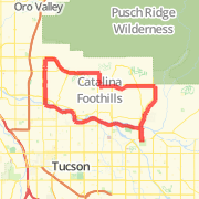 Tucson Marathon Route