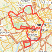 30 March - 5 parks - longest run