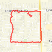 2.55mi dog walk on 5/22/13