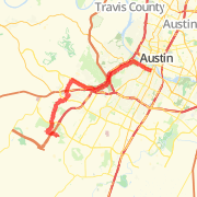 Ride from Barton Springs Pool