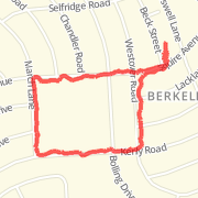 1.08 mi walk on 05/22/2013