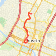 A 5.79 mi Run / Jog mapped on Wed May 22 2013