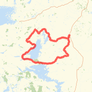 A ride mapped on 08/12/2010