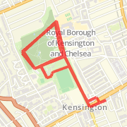 Holland park - 3 laps 