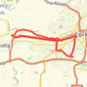 A 17.32 km Run / Jog mapped on Thu May 23 2013