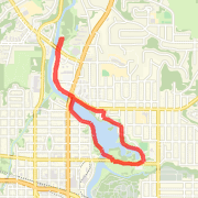 REC and Around Silver Lake and back