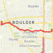 creek path to Scott Carpenter for drills