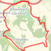 Three Rock, Fairy Castle, Two Rock  &amp; Tibradden From Taylors Pub Circuit